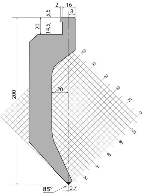 Пуансоны Colly CP200.85.07-A