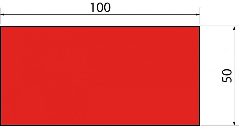 Гибка в полиуретане GM 100x50