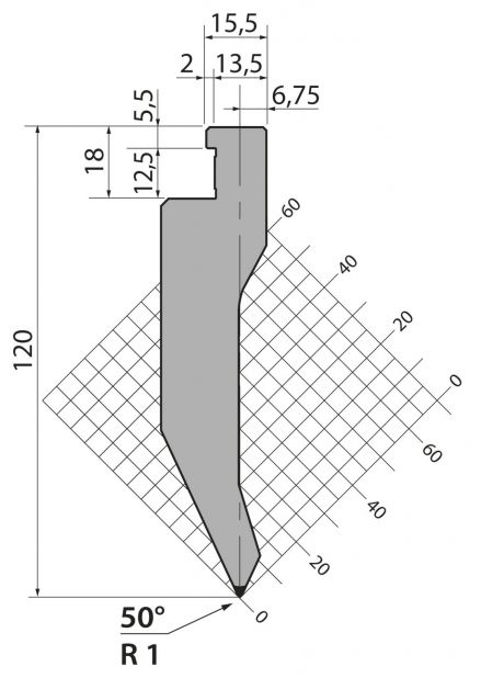 Пуансоны Colly CP120.50.R1